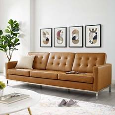 Silver Sofas modway Collection EEI-3385-SLV-TAN Sofa