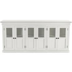 Nova Solo Halifax Skänk 6 Dörrar Vit Sideboard