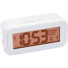 Wecker Bresser MyTime "Amber" Funkwecker weiß