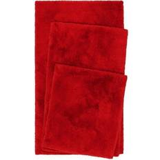 Rouge Tapis de bain Homie Living Badteppich Porto Rot