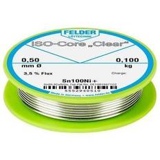 ISO-Core Clear Sn100Ni+ Loddetin Spole 0.100 kg 0.5 mm