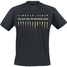 inch nails - the downward spiral black t-shirt, front & back print large