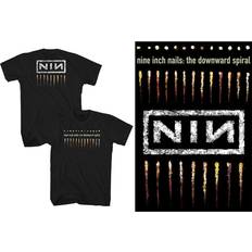Nine Inch Nails Inch Nails: Unisex T-Shirt/Downward Spiral Back Print XX-Large