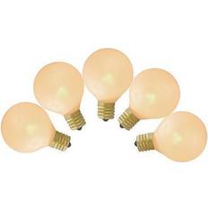 Northlight LED Lamps Northlight 10ct Pearl White G50 Globe Replacement Bulbs