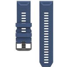 Coros Bracelets de montre connectée Coros Bracelet Vertix 2 Taille TU Silicone Navy