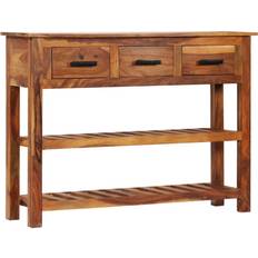 vidaXL Skänk massivt akaciaträ Sideboard