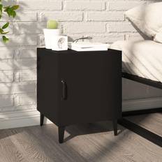 vidaXL black, 1 Bedside Table
