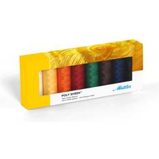 200 m poly sheen thread standard selection box, multi-colour