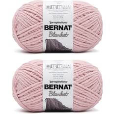 Bernat Blanket Big Ball Yarn-Tan Pink Multipack Of 2