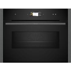 Built-in - Grey Microwave Ovens Neff C24MS71G0B Compact 45cm Black, Grey