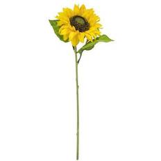 Color Hair Sprays 25" Yellow Artificial Sunflower Spray Yellow
