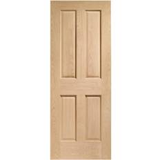 XL Joinery Wickes Cobham Oak Veneer 4 Interior Door (x)