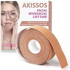 Skincare facial myofascial lift tape face lift tape face toning belts wri...