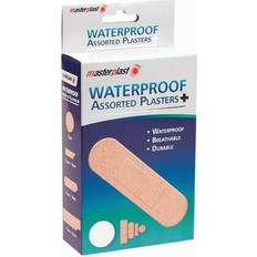 Masterplast Plasters-assorted-100pk waterproof fabric clear breathable