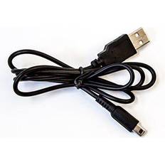 Old Skool USB Charge Cable for Nintendo 3DS, 3DS XL, NEW 3DS XL, 2DS, DSi, DSi XL