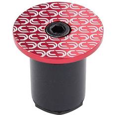 Deda Elementi Tapones De Manillar Loop Rojo - Red