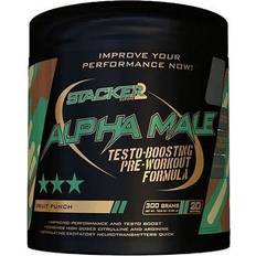 Stacker2 Europe Pre-Workouts Stacker2 Europe Alpha Male 20 Servings Fruit Punch