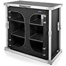 Campart Scaffale da cucina per campeggio Travel Poliestere, Alluminio KI-0758 Toledo