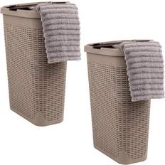 Mind Reader Slim Laundry Hamper 40 Liter Set