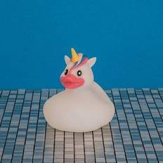 rubber duck bath toy kids unicorn colour changing light children