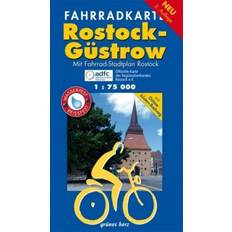 Günstig Laufräder Fahrradkarte Rostock, Güstrow 1 75 000