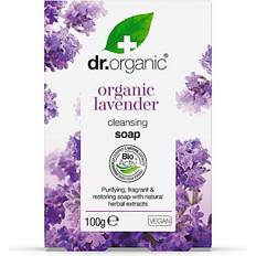 Saponi solidi Dr. Organic Lavanda Saponetta Solida Detergente Corpo 100 g