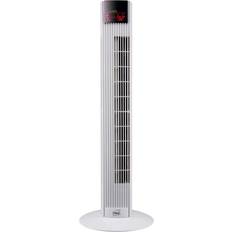 Neo 36” White Free Standing 3 Speed Tower Fan with Remote Control