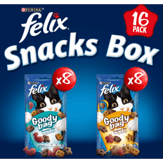 Felix Animali domestici Felix Party Mix Pacco Misto - 16 x 60 g Original & Ocean Mix