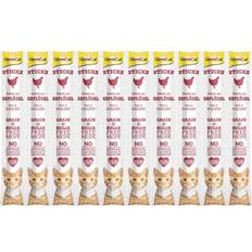 GimCat Sticks Poultry Set of 10