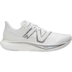 New Balance Silver Running Shoes New Balance FuelCell Rebel v3 M - White/Dark Silver Metallic/Light Silver Metallic