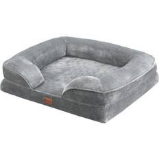 Juskys Juskys Hundebett Sheena M 72 orthopädisch & flauschig Bezug abnehmbar
