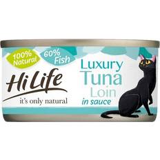 HiLife it's only natural luxury tuna loin cat food