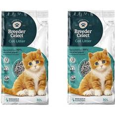 Breeder Celect 30l breeder celect cat litter absorbent recycled paper pellets biodegradable
