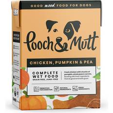 Wet dog food chicken, pumpkin pea improved recipe, 12x375g