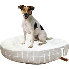 Pet Brands Donut Dog Bed, Warm Plush Circular Cats Dogs 63cm Diameter