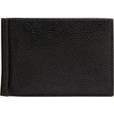 Wallets & Key Holders Thom Browne Black Money Clip Wallet - 001 BLACK