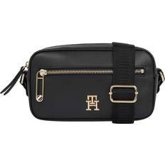 Tommy Hilfiger Handtaschen Tommy Hilfiger Damen Iconic Kameratasche Crossovers, Schwarz