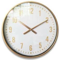 Crystal Clocks Versa Metal Crystal 4.5 x 60 x 60 cm Wall Clock 60cm