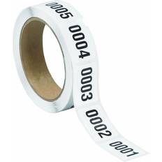 Tape Logic DL1241 1 0001-0500 Consecutive Numbered Labels, Roll of 500