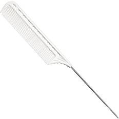YS Park Tail Comb No. 102 White 220 mm