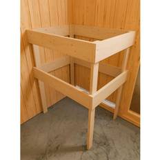 Saunaheizungen Karibu System-Sauna Eckeinstieg 68 mm