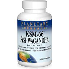 Ksm 66 Planetary Herbals KSM-66 Ashwagandha 300 mg 120 Veggie Capsules 120 pcs