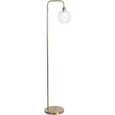 Oro Lámparas de Pie Dkd Home Decor Dorado Metal Cristal 50 w 220 v 35 x 25 x 155 cm Lámpara de Pie