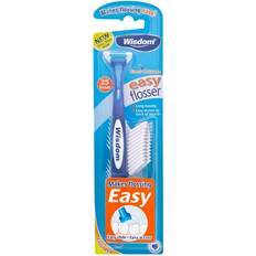 Tandtrådsbøjler Wisdom uden PFAS Easy Flosser + 25 Refills ORANGE