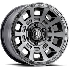 ICON ICON Alloys Thrust Wheel, 17x8.5 with 5 on 150 Bolt Pattern Smoked Satin