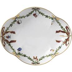 Serveringsfade Royal Copenhagen Star Fluted Christmas Serveringsfad