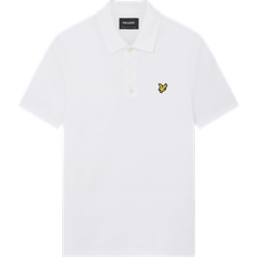 Élasthanne/Lycra/Spandex Polos Lyle & Scott Plain Polo Shirt - White