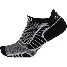 Thorlo Experia Ultra Light Running No Show Socks Unisex - Black/White