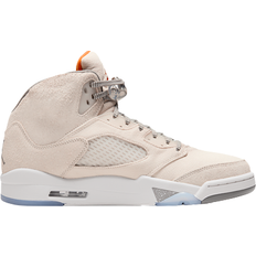 Nike air force 1 retro NIKE Air Jordan 5 Retro SE Craft M - Light Orewood Brown/Flat Pewter/Sail/Safety Orange