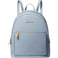 Backpacks Michael Kors Adina Medium Pebbled Leather Backpack - Pale Blue